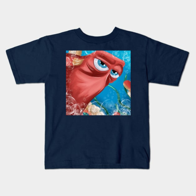 Finding Dory Hank Kids T-Shirt by OCDVampire